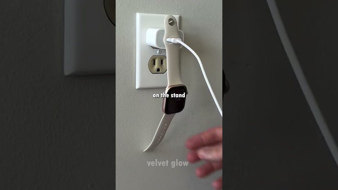 ⚡Apple Watch Hack EVERY Girl Needs!  Keep Charger Secure & Safe ⌚✨