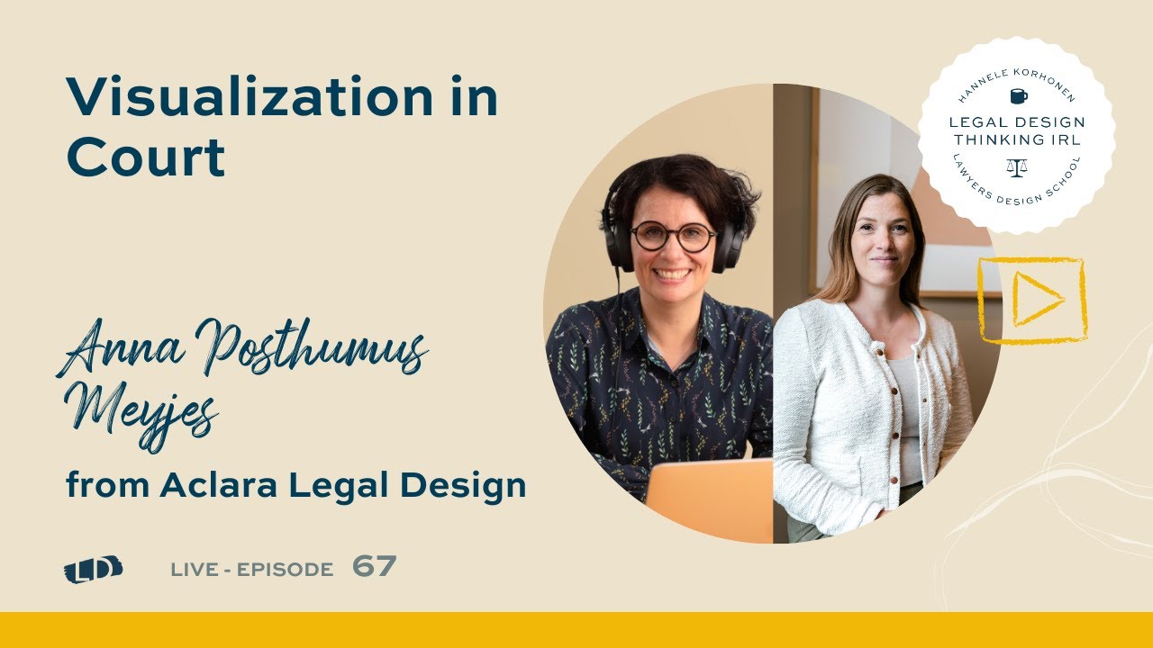 Legal Design Thinking IRL with Anna Posthumus Meyjes