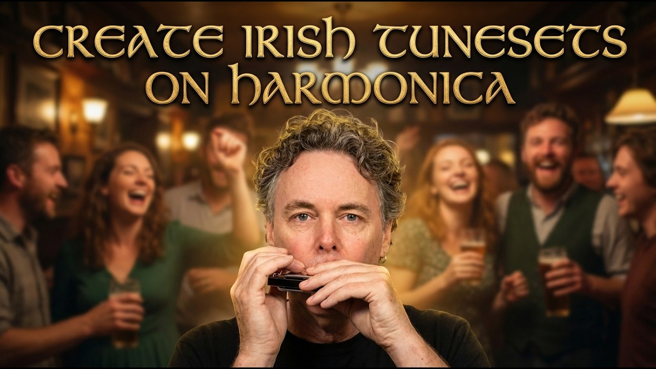 Turn Irish Tunes into Tunesets for Harmonica