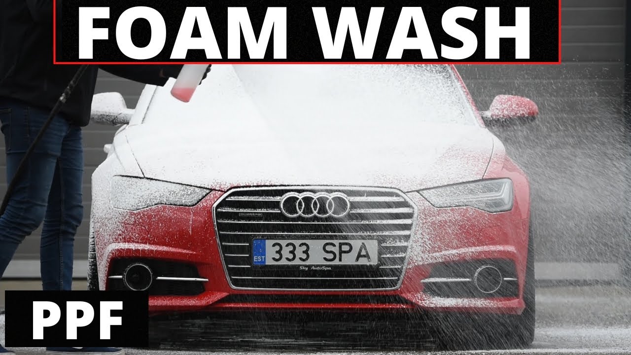Audi A6 C7 Misano red - Foam Wash & PPF