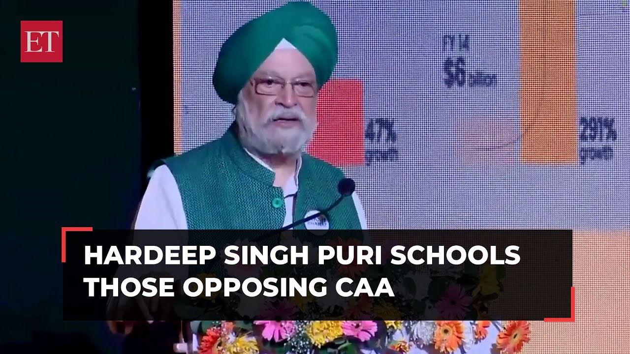 CAA notification: Hardeep Singh Puri schools those opposing Citizenship Amendment Act