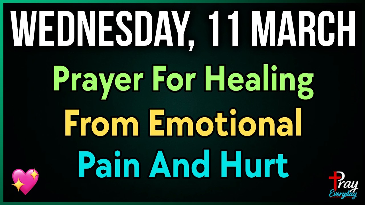 💖 Молитва на среду об исцелении, силе и Божьем мире для защиты вашего сердца | 11 марта, среда