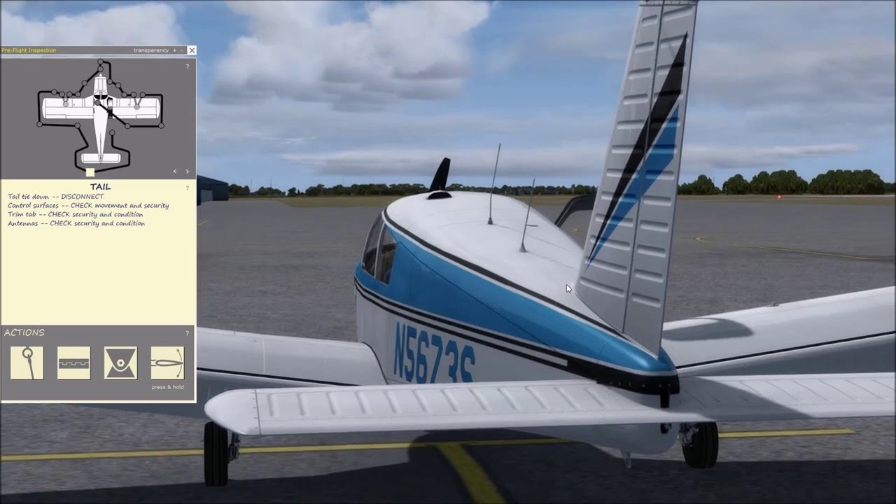 A2A Piper PA-28-180 Cherokee Introduction/Start/Taxi/Before Takeoff