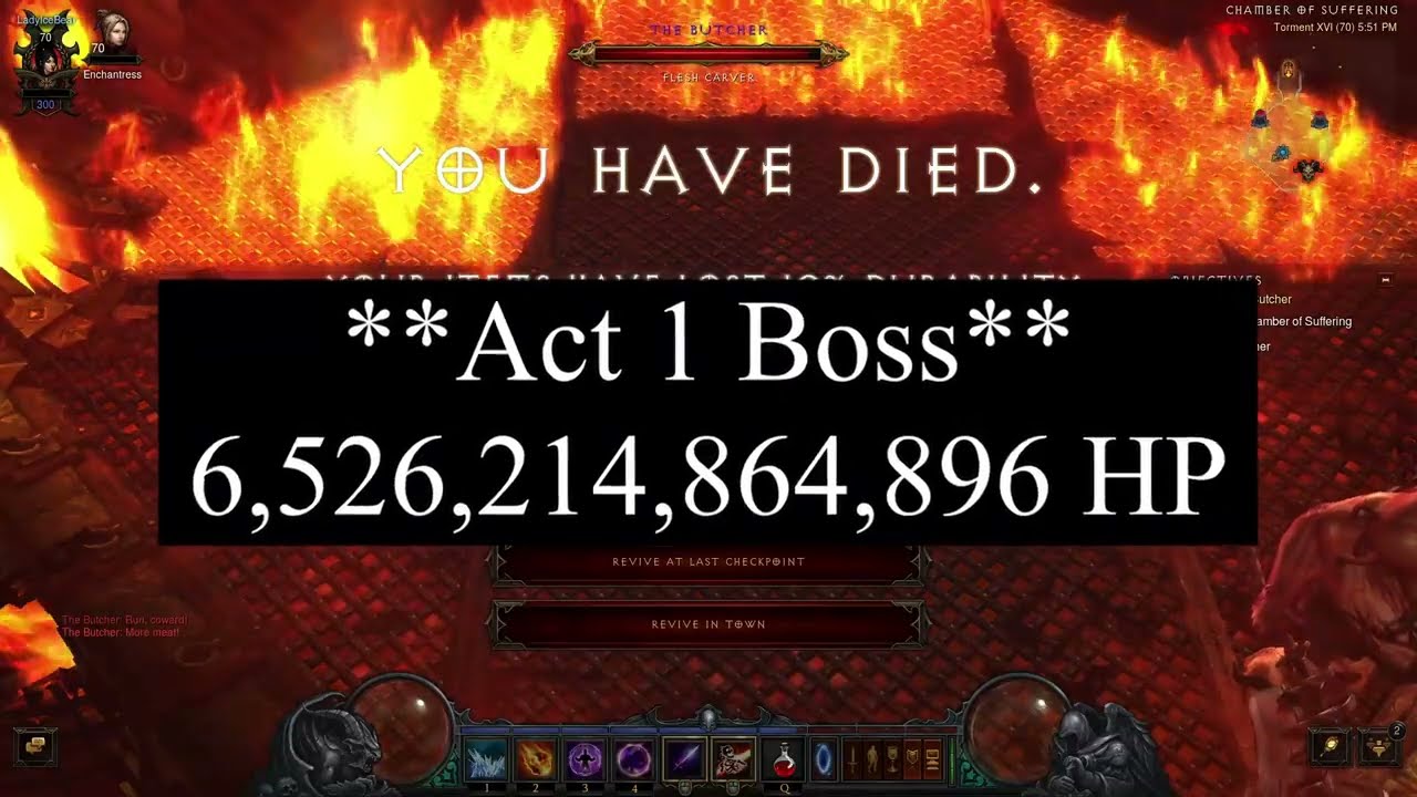 So I Tried Diablo 3 on Torment 16...
