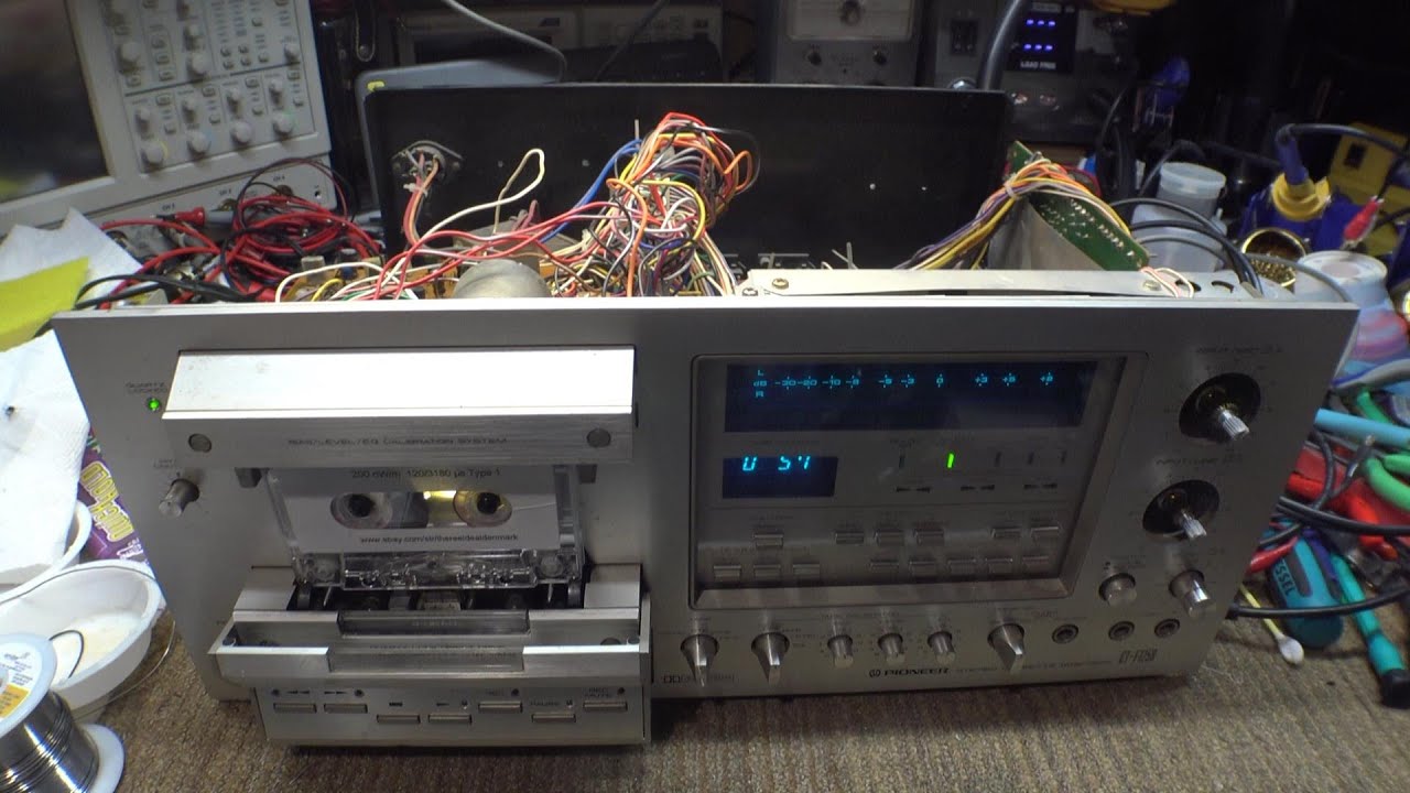 Pioneer CT F1250 Cassettes Deck Restoration - Part 2