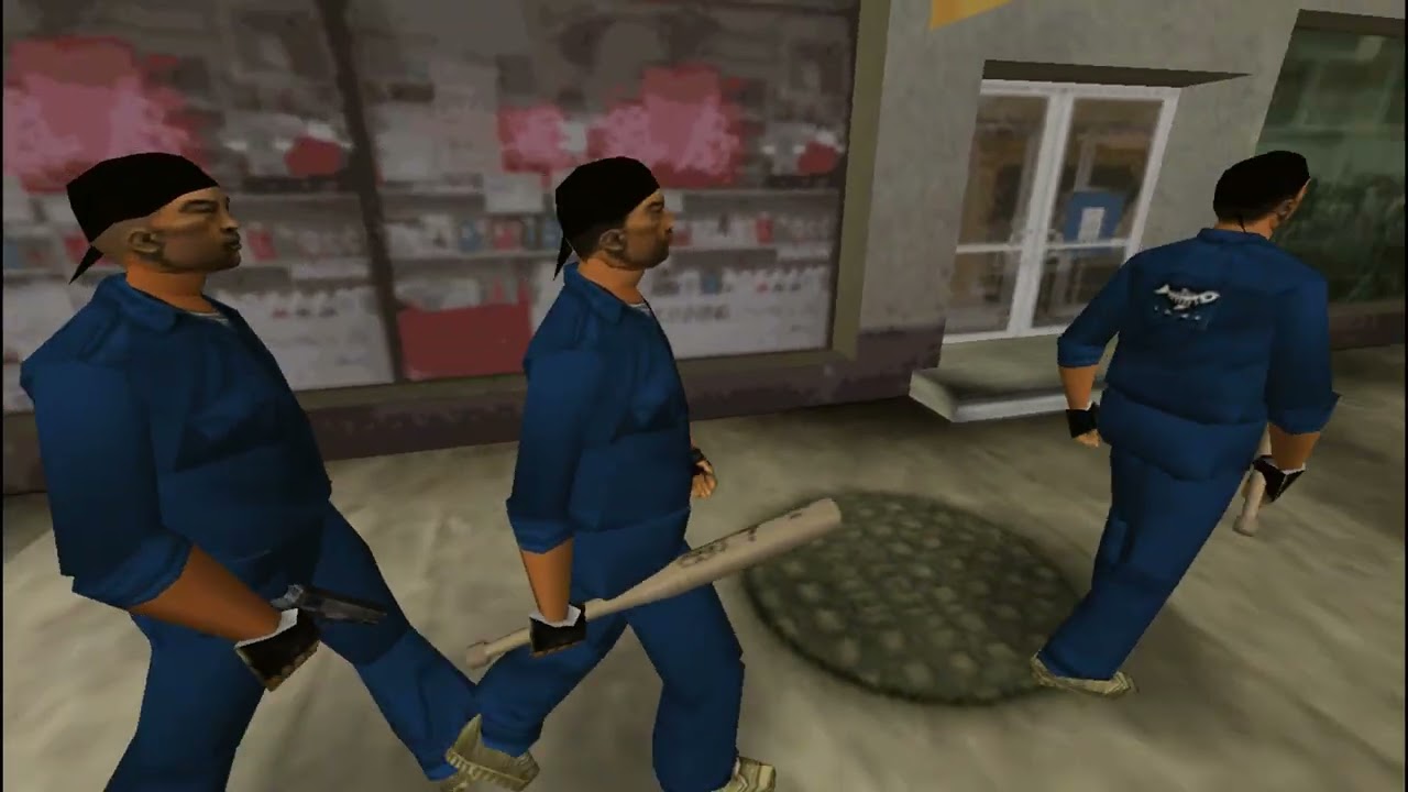 Grand Theft Auto 3: Hostile Gangs |  GTA III All Enemy Gangs.