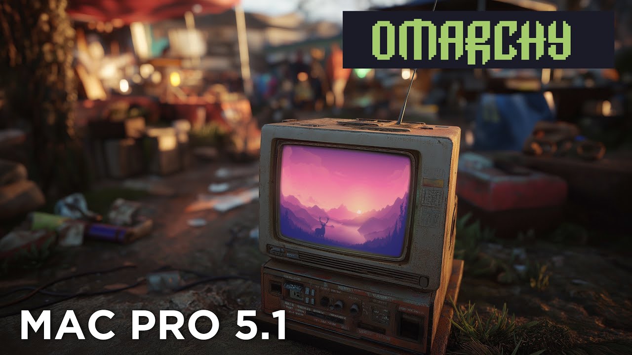 Mac Pro 5,1 + RTX 5060 Ti &ndash; Gaming on Omarchy in 2026