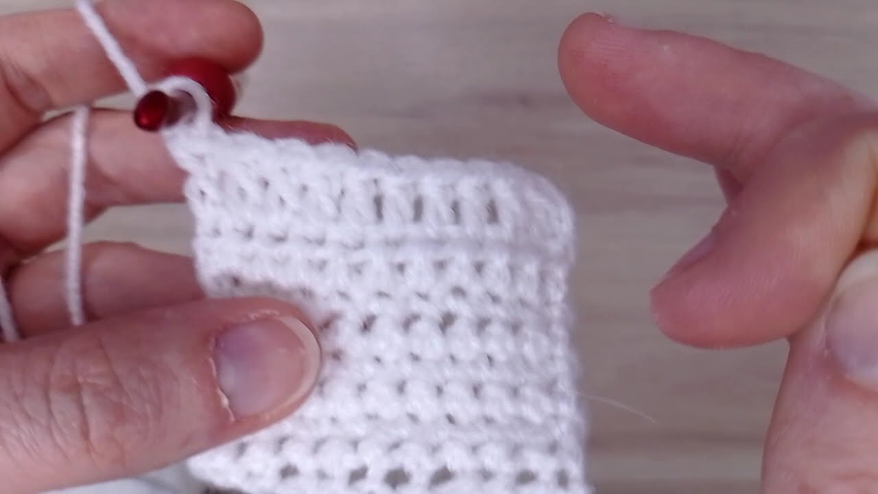 Leçon n°7  La maille coulée au crochet ou comment bien finir son ouvrage
