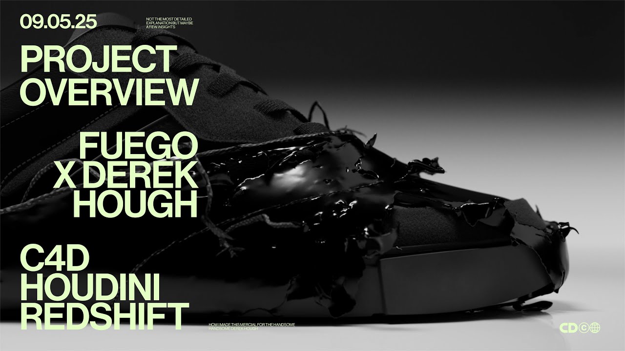 3D Shoe Commercial Project Overview