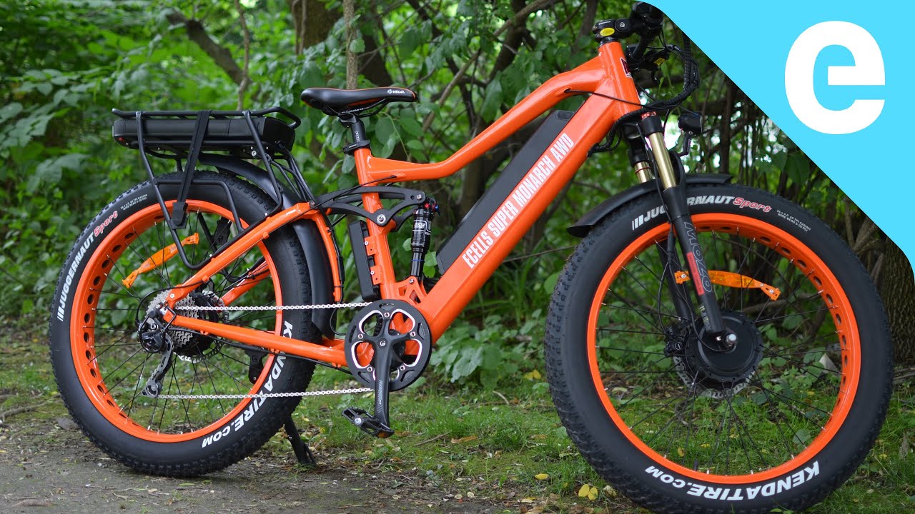Super Monarch e-bike: 30 MPH, 2 motors & 2 batteries!