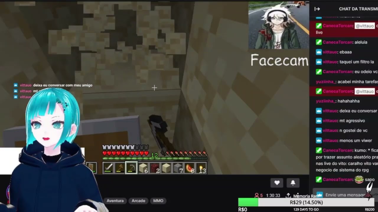 vito e kumo vendo o vito vtuber 2021