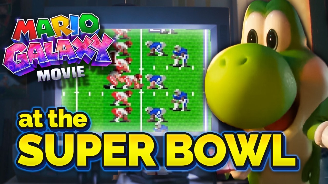 The Super Mario Galaxy Movie to Appear During Super Bowl?!