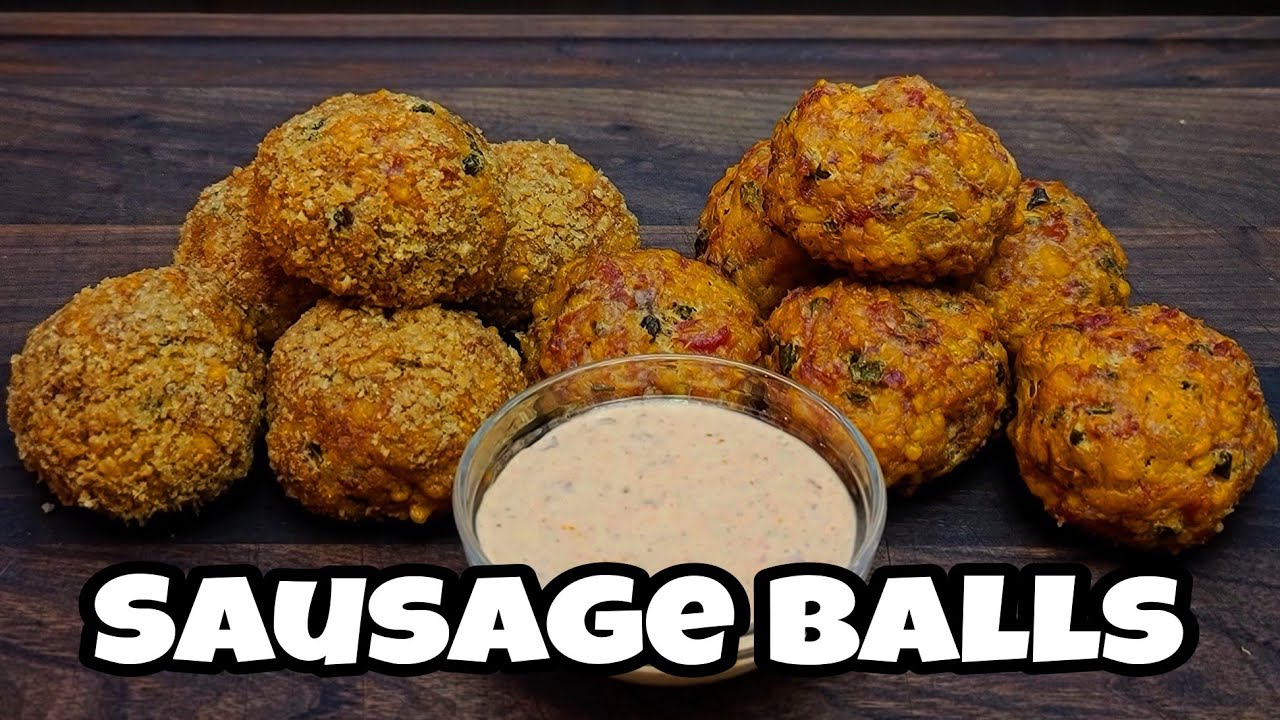 Smoked Sausage Balls - Gameday Appetizers