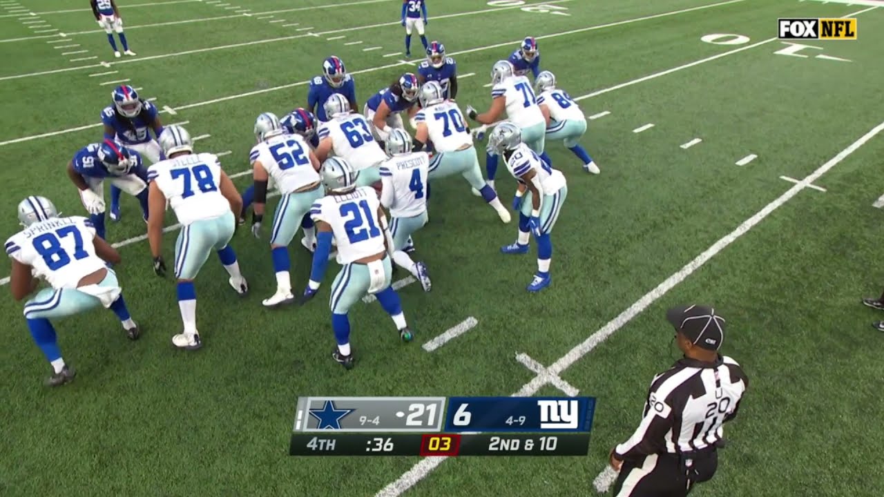Giants LB Jaylon Smith does Cowboys 