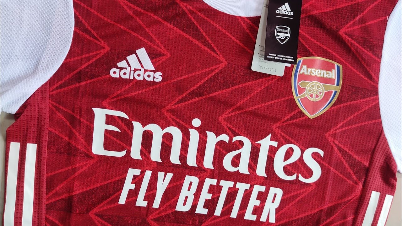 2020-21 ARSENAL FOOTBALL JERSEY|PLAYER VERSION|ARSENAL HOME JERSEY|REVIEW