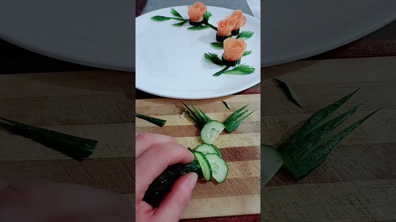 Fruit Arts & Food Decorations! Freshy Fruit Art Carving- Make Beautiful Fruit Arts From Vegetable