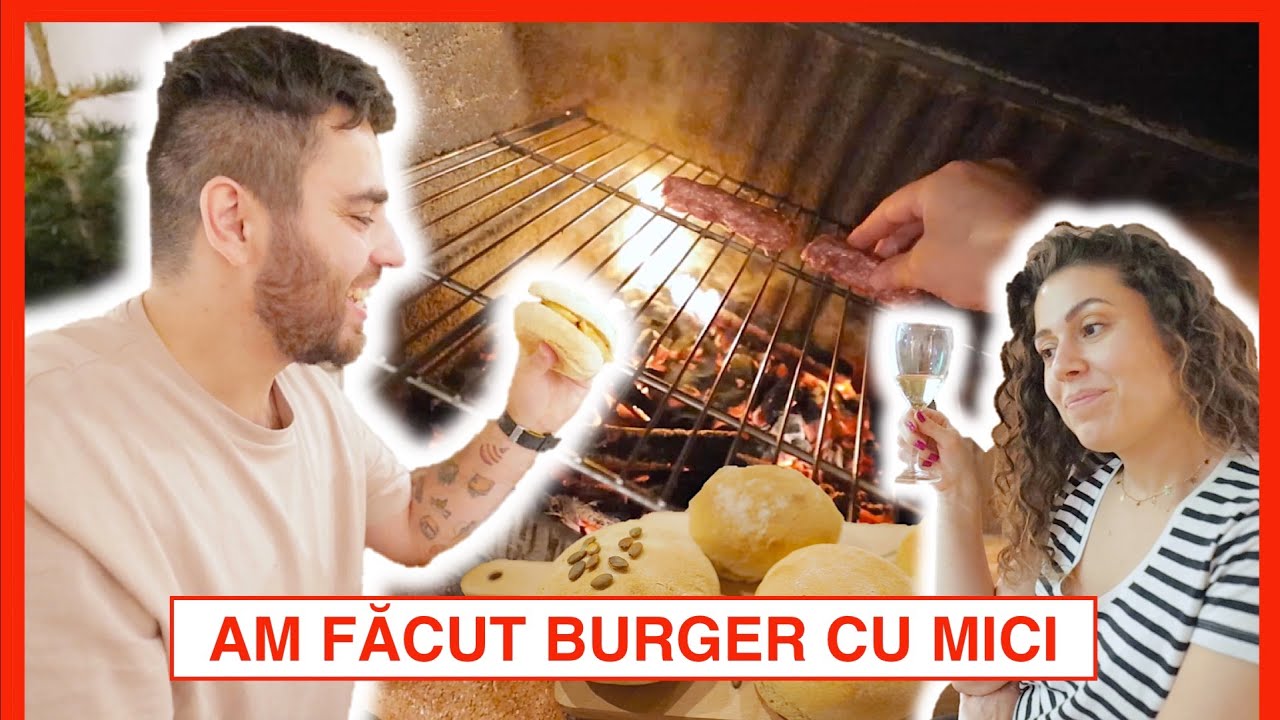 Am făcut BURGER cu MICI! 100% făcut în casă.