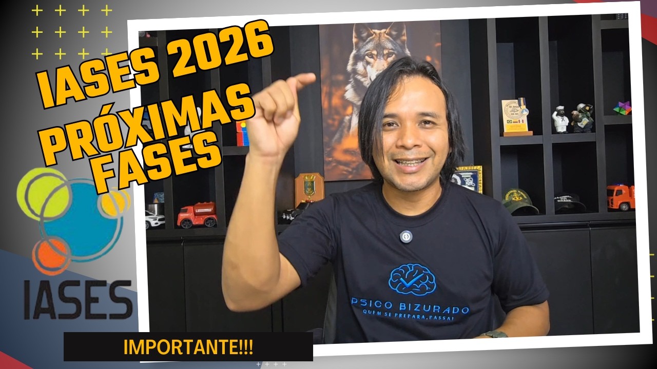 IASES - CONVOCAÇÃO PARA O TAF e IS, CUIDADO COM OS DETALHES, IMPORTANTE!!!