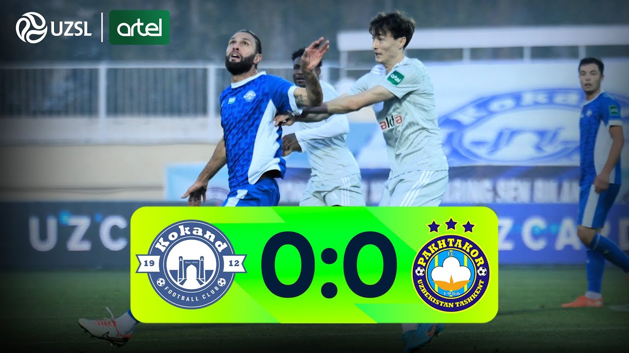 Superliga 28-tur. Qo&lsquo;qon-1912 - Paxtakor uchrashuvida sodir bo&lsquo;lgan xavfli vaziyatlar (Highlights)