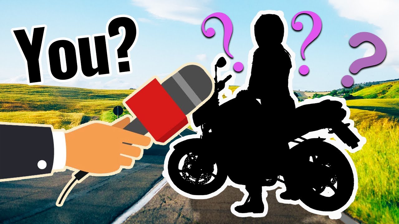Who wants to be in my Video? (With a motorcycle interview, grab your chance now!)
