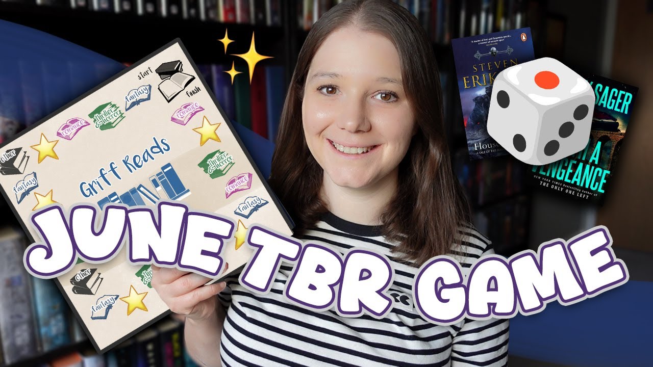 JUNE TBR GAME 🎲 an exciting tbr for an exciting month!