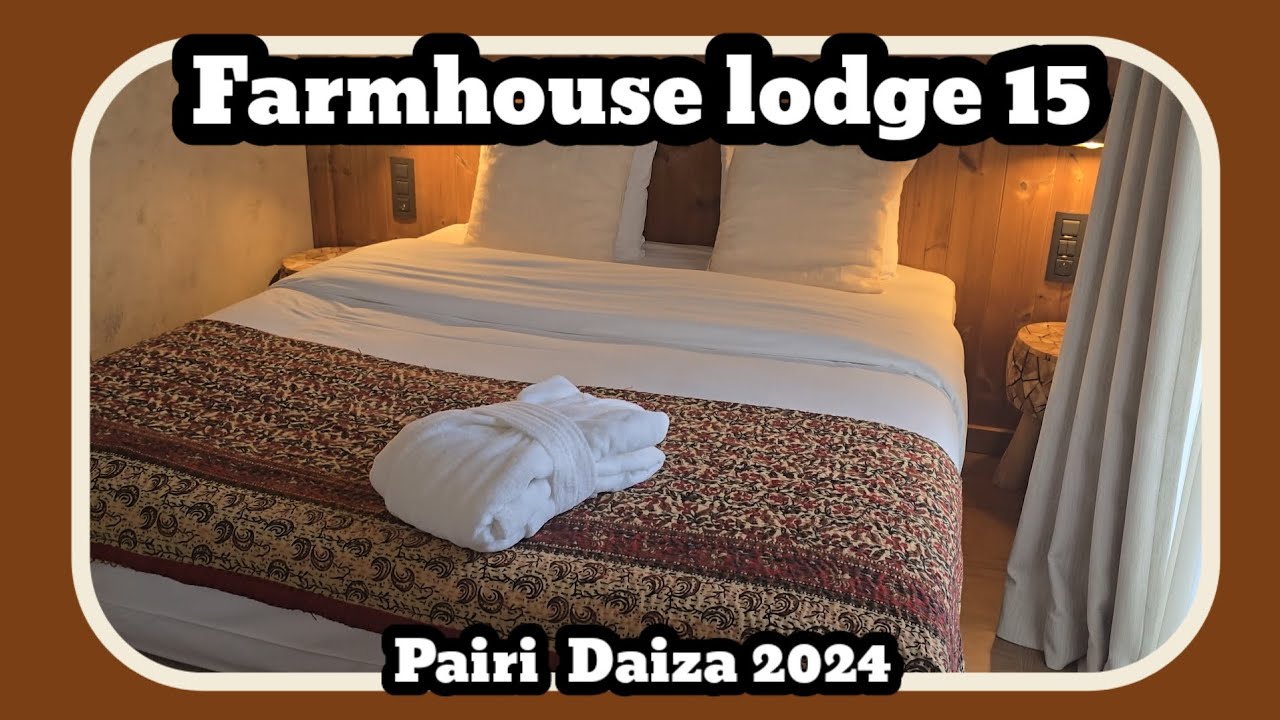 Farmhouse lodge 15, nieuwe hotel  [Pairi Daiza 2024]