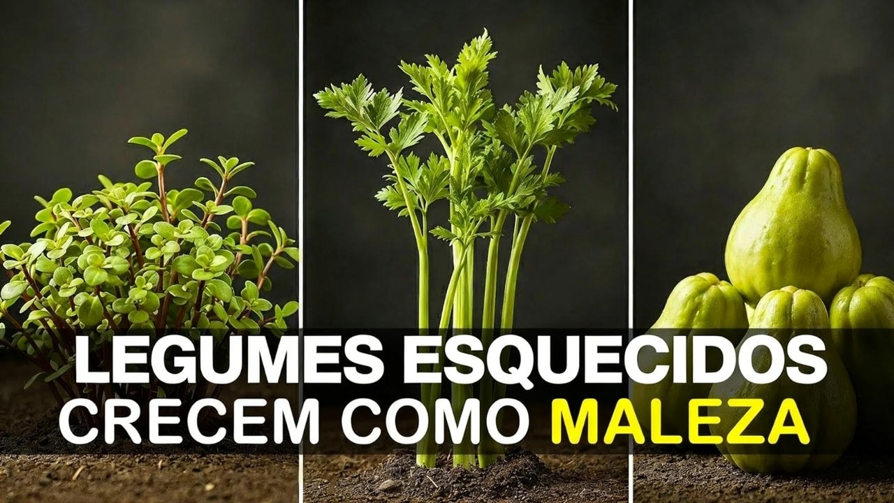 7 Legumes Esquecidos Que Crescem Como Ervas Daninhas - A Mina de Ouro do Jardineiro Preguiçoso
