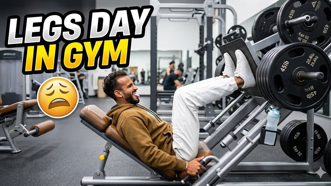 Legs ki mom sister eak hogaye 😩| legs day workout 🏋️ | bhai bahot dukh rahe hai legs 