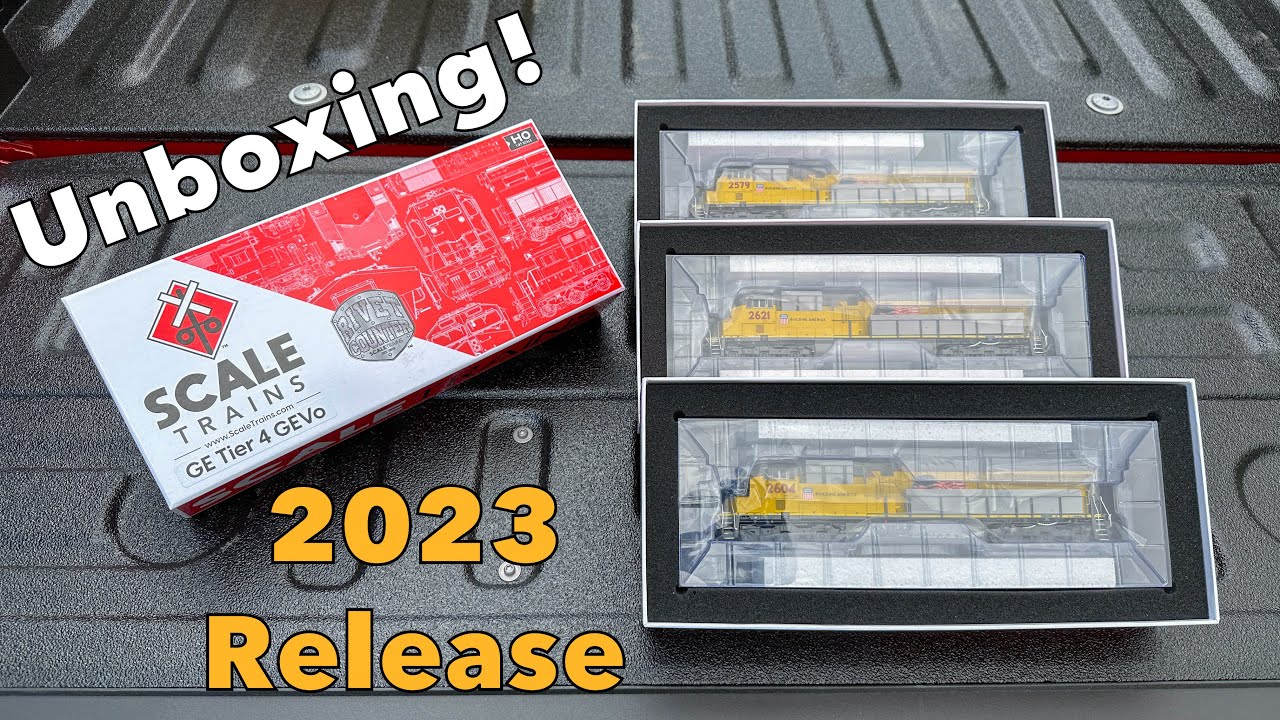 HO ScaleTrains ET44 Gevo DCC/Sound Unboxing