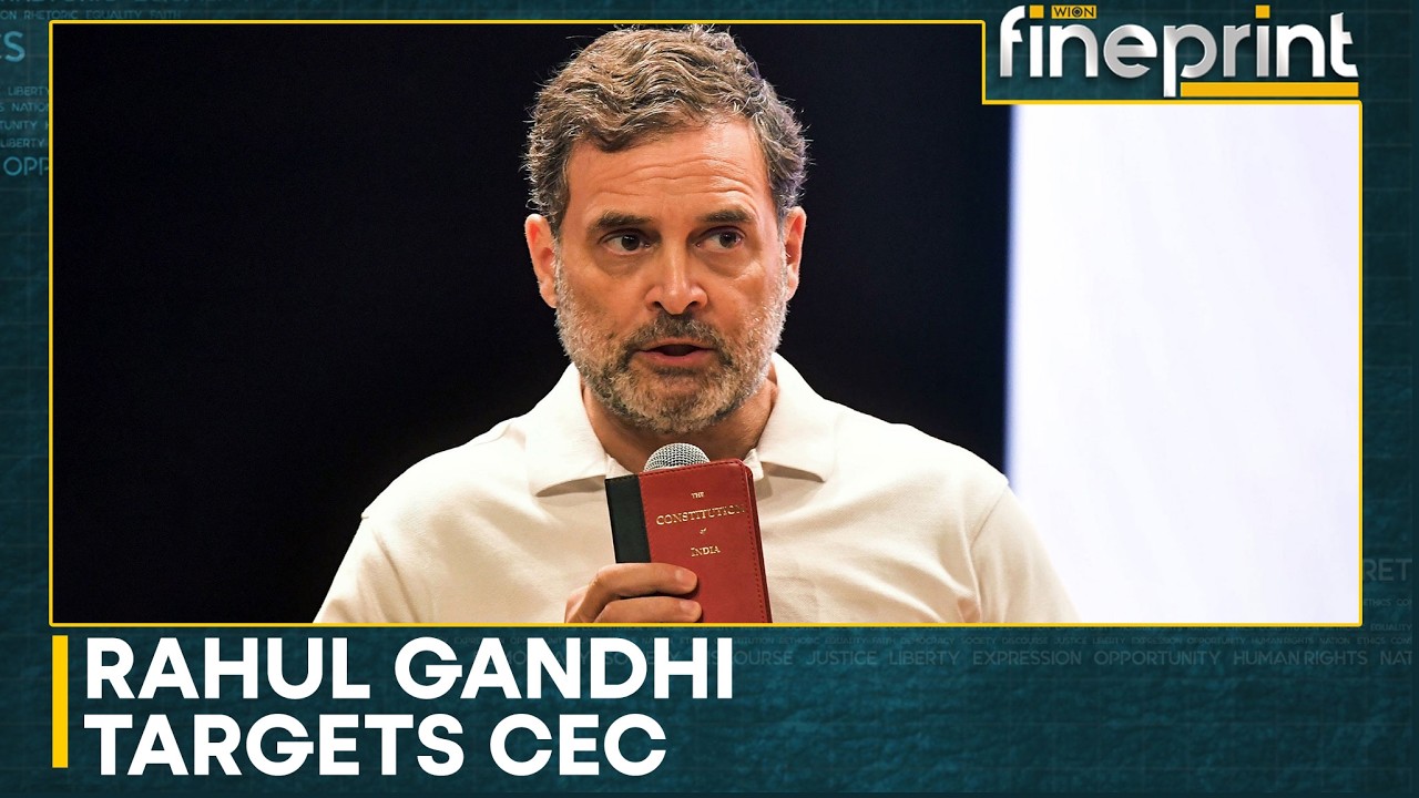 EC Fact-Checks Rahul's Form 6 Claim Against CEC | WION Fineprint