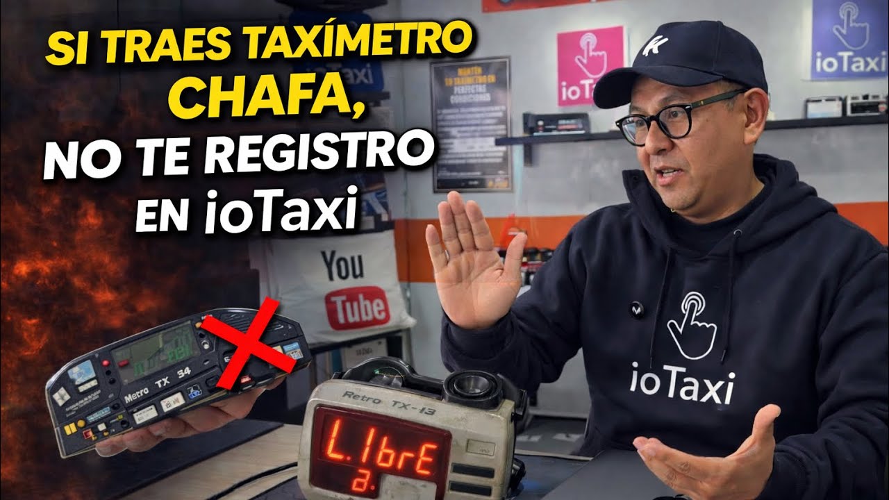 Si traes un Taxímetro de la competencia simplemente no te puedes beneficiar de iotaxi 