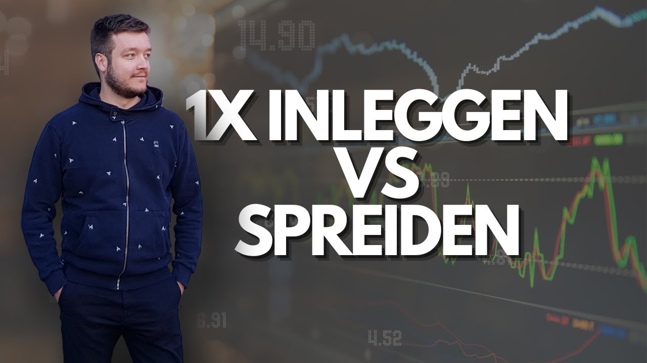 Bedrag in één keer inleggen of spreiden? Data zegt dit..