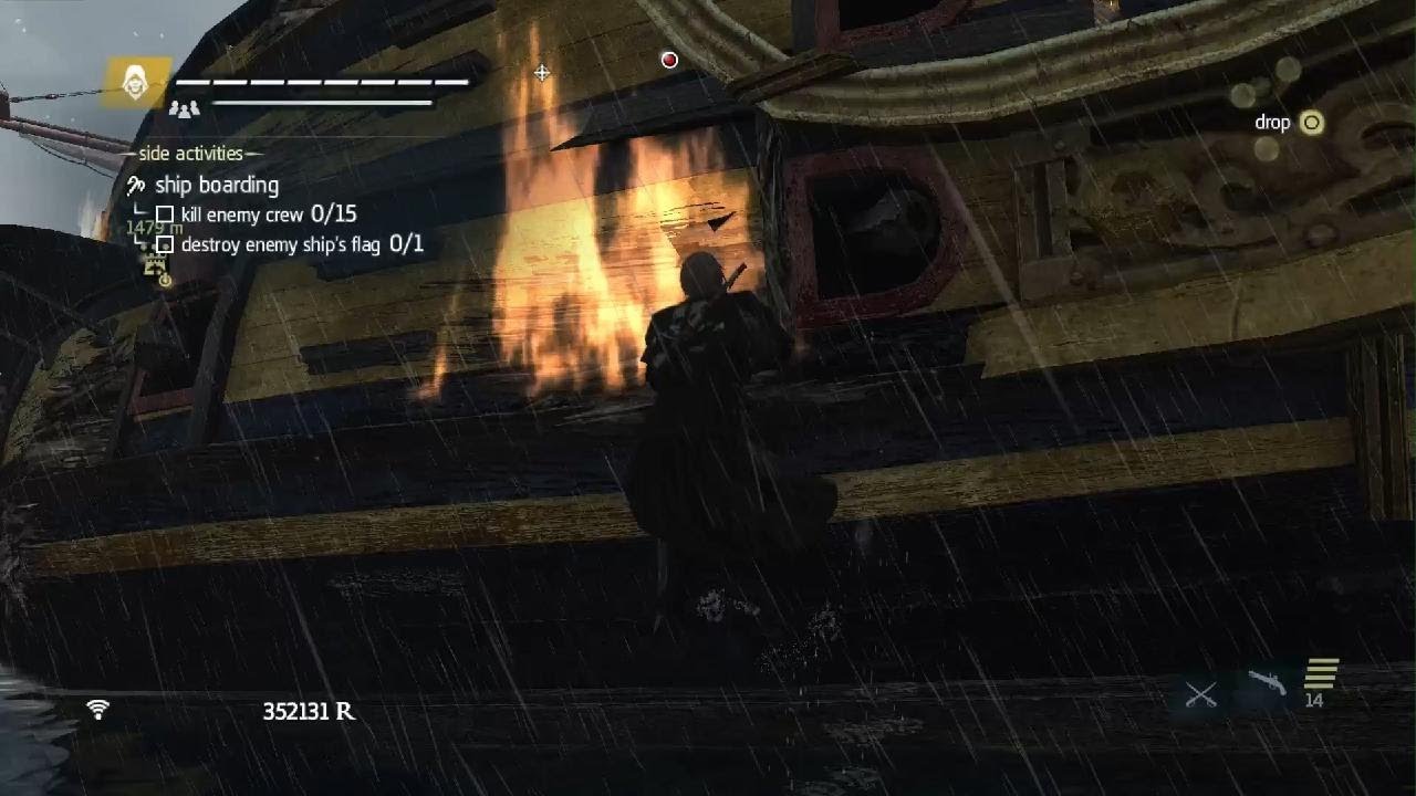 Black flag Legendary ship battle