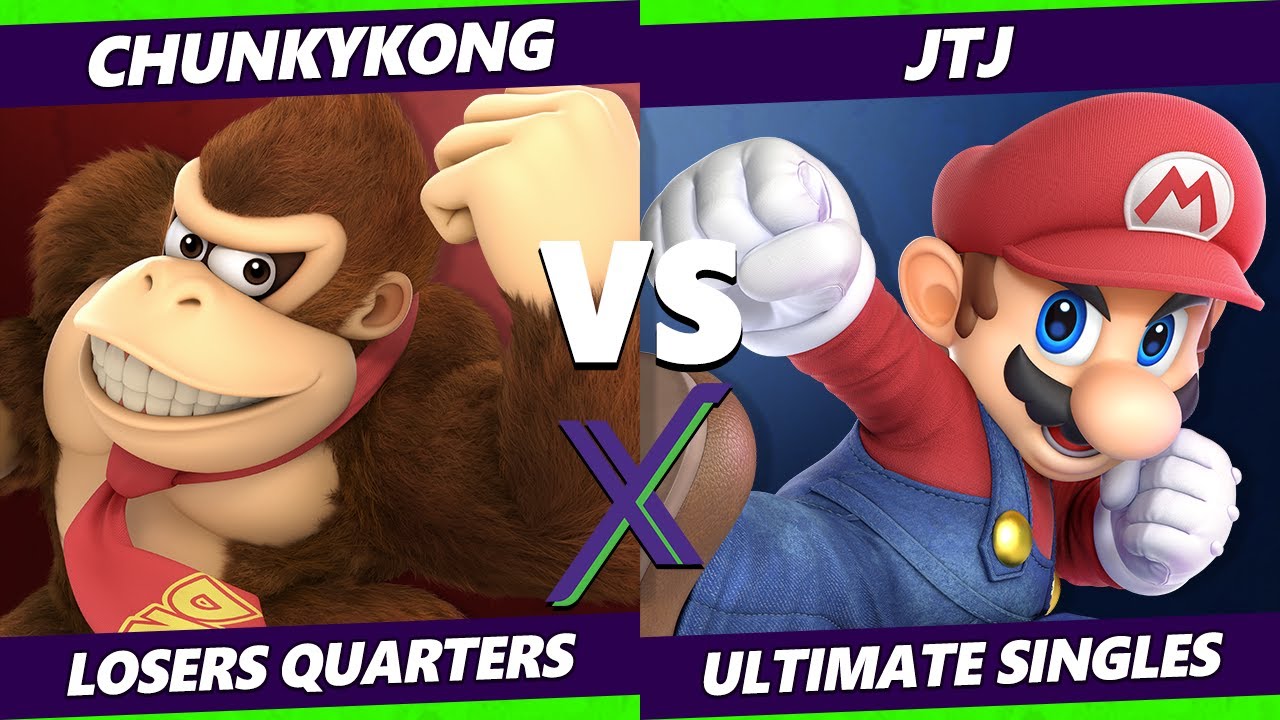 S@X 389 Online Losers Quarters - JTJ (Mario) Vs. ChunkyKong (DK) Smash Ultimate - SSBU
