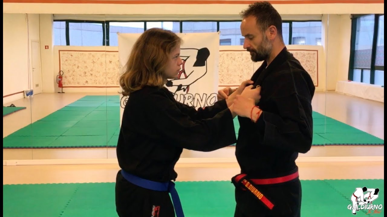 Tutorial - Tecnica di Ju Jitsu “Difesa Personale da Aggressione ai Baveri” - Maestro Giuseppe Diurno