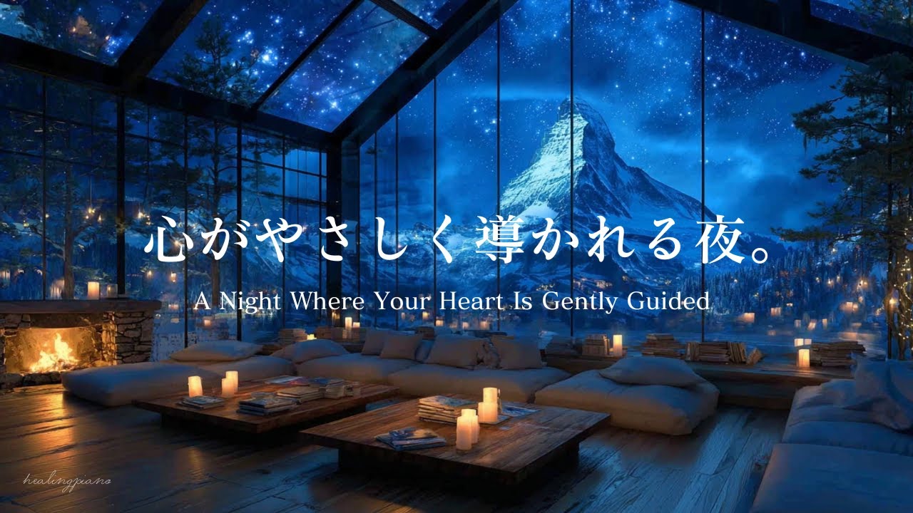 【ピアノBGM】心がやさしく導かれる夜 |A Night Where Your Heart Is Gently Guided