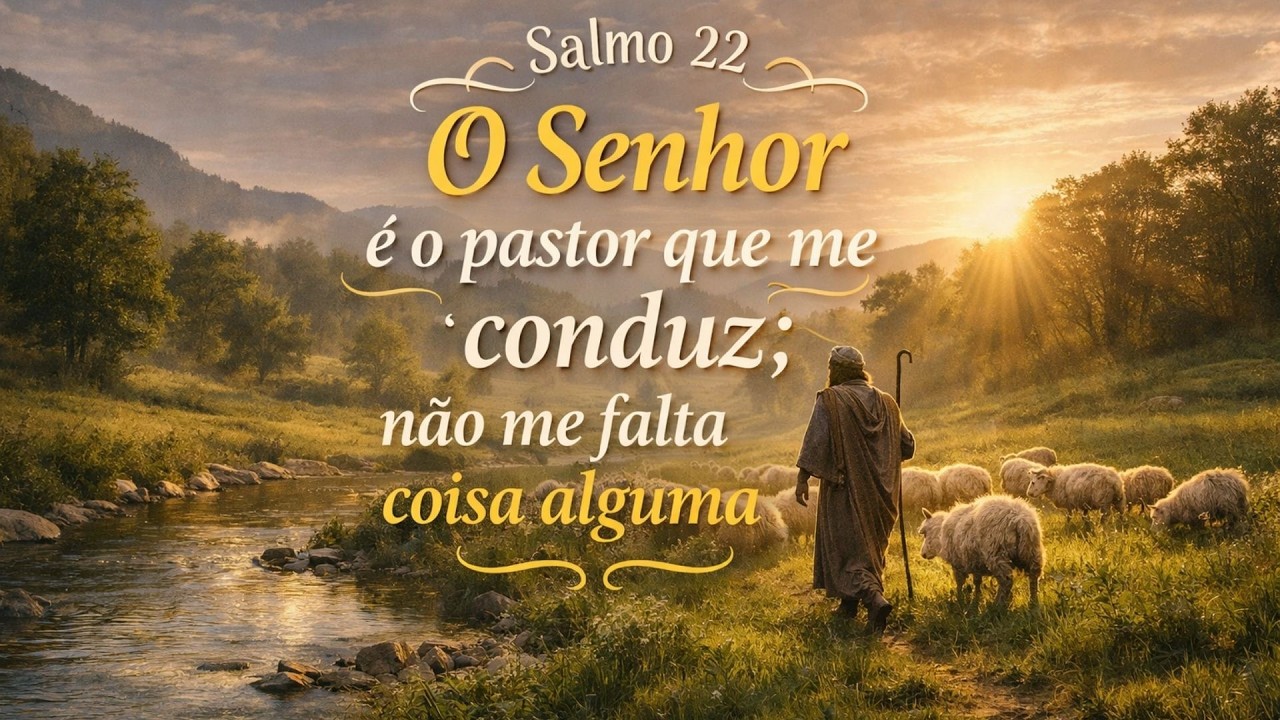 Salmo 22 - O Senhor é o pastor que me conduz não me falta coisa alguma | 4º Domingo Quaresma (15/03)
