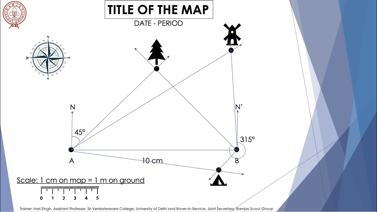 Map Making Tutorial by Ramjas Scout Group