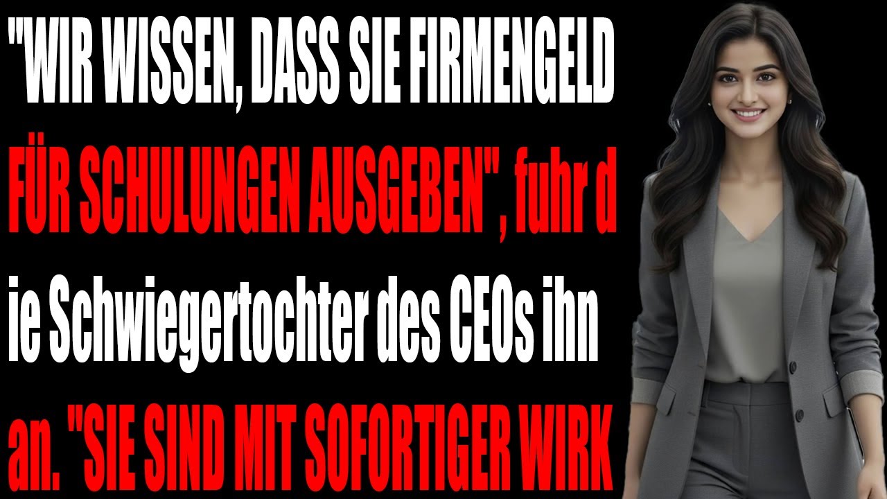 Der VP entließ mich wegen ‚Training‘ – ich legte den gesamten Betrieb in nur 3 Stunden lahm.