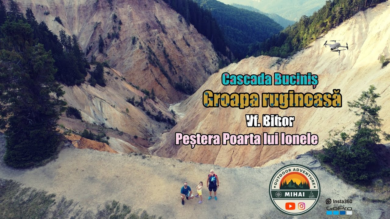 Cascada Buciniș, Groapa ruginoasă, Vf. Bihor și Peștera Poarta lui Ionele