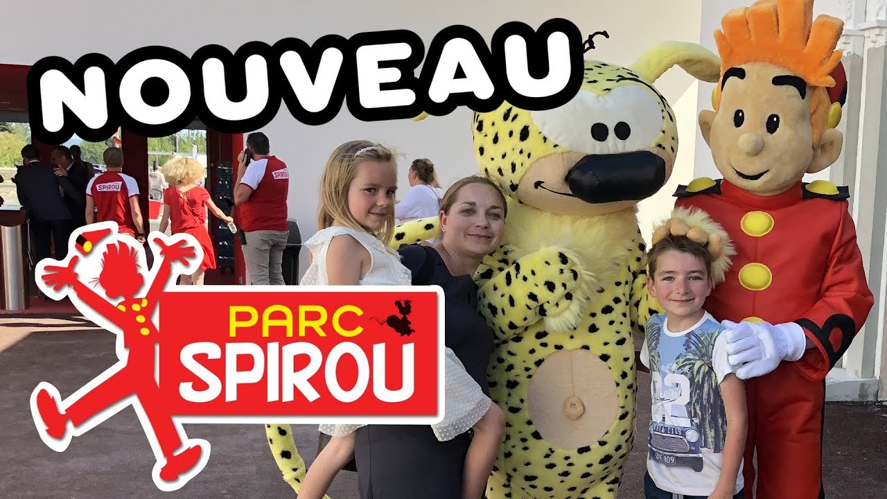 [ AVANT-PREMIÈRE ] NOUVEAU PARC D'ATTRACTION SPIROU !!! - INAUGURATION - #kidstudiotest