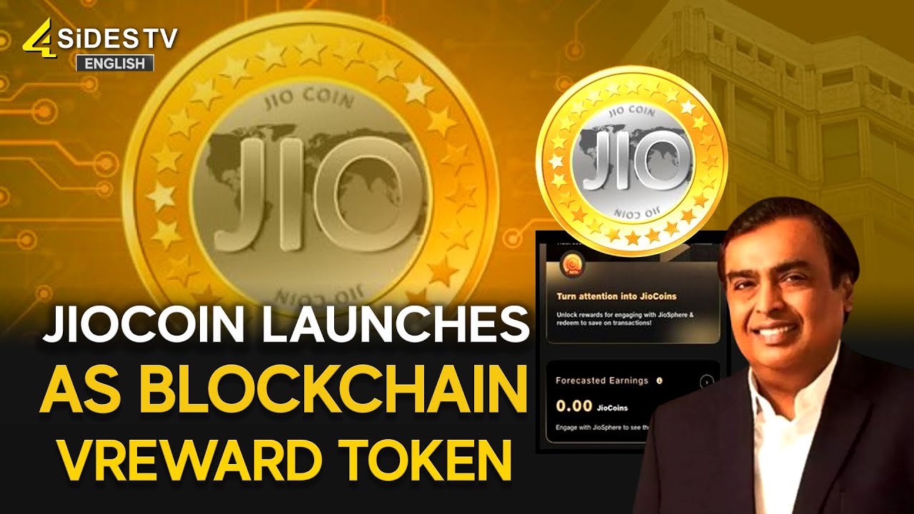JioCoin Launches as Blockchain Reward Token || @4SiDESTVEnglish