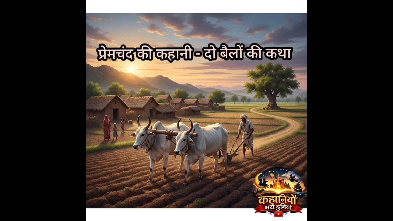 दो बैलों की कथा (कहानी) - प्रेमचंद। हिन्दी ऑडियो कहानियां। Premchand। Story। @Kahaniyonbhariduniya 