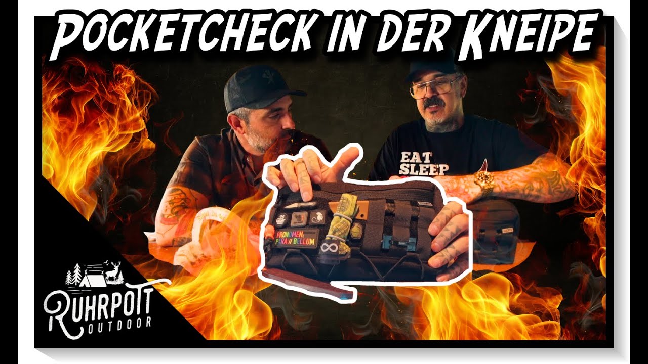 Pocketcheck in der Kneipe - Goose zeigt sein EDC
