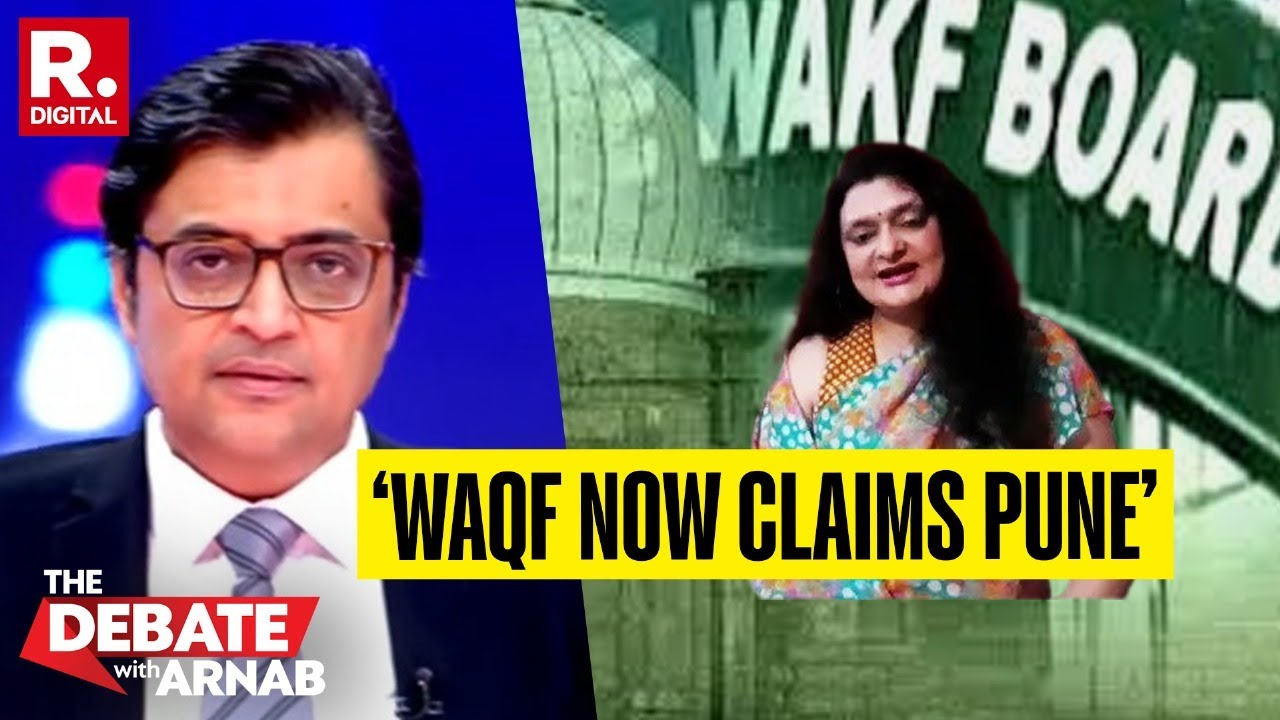WAQF now claims that large parts of Pune is their property, Sanju Verma