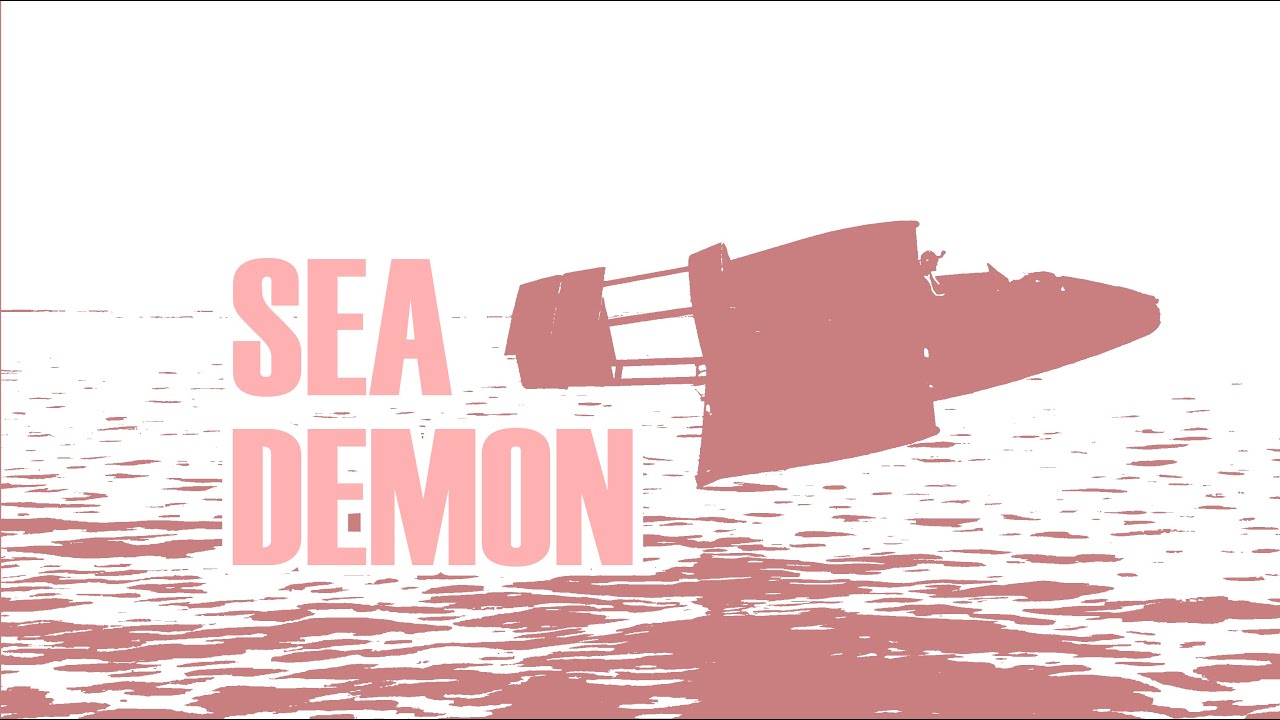 The Darwin Sea Demon - Flying Hovercraft