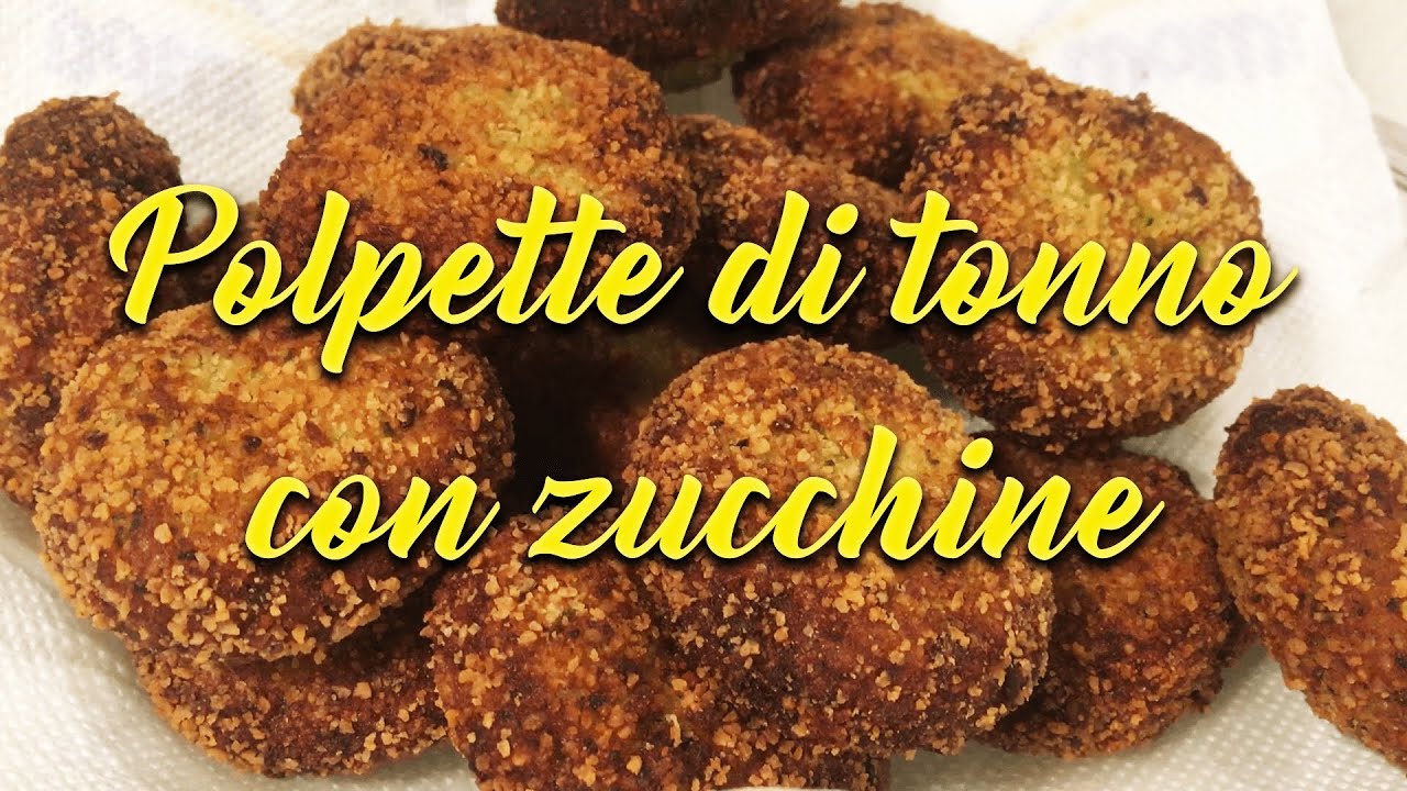 POLPETTE DI TONNO CON ZUCCHINE 🥒🥒veloci, semplici, economiche e gustose.
