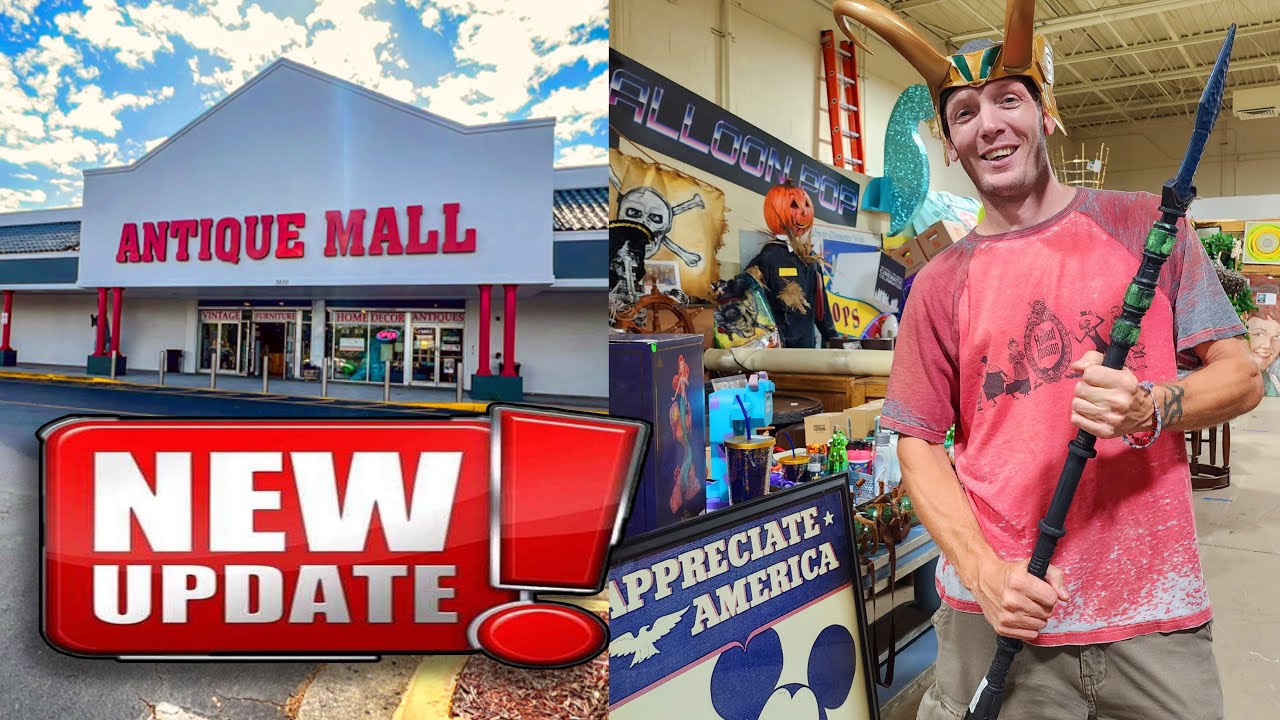 SO MANY DISNEY ITEMS! At The Lakeland Antique Mall Props & Collectibles MAY 2023 UPDATE !