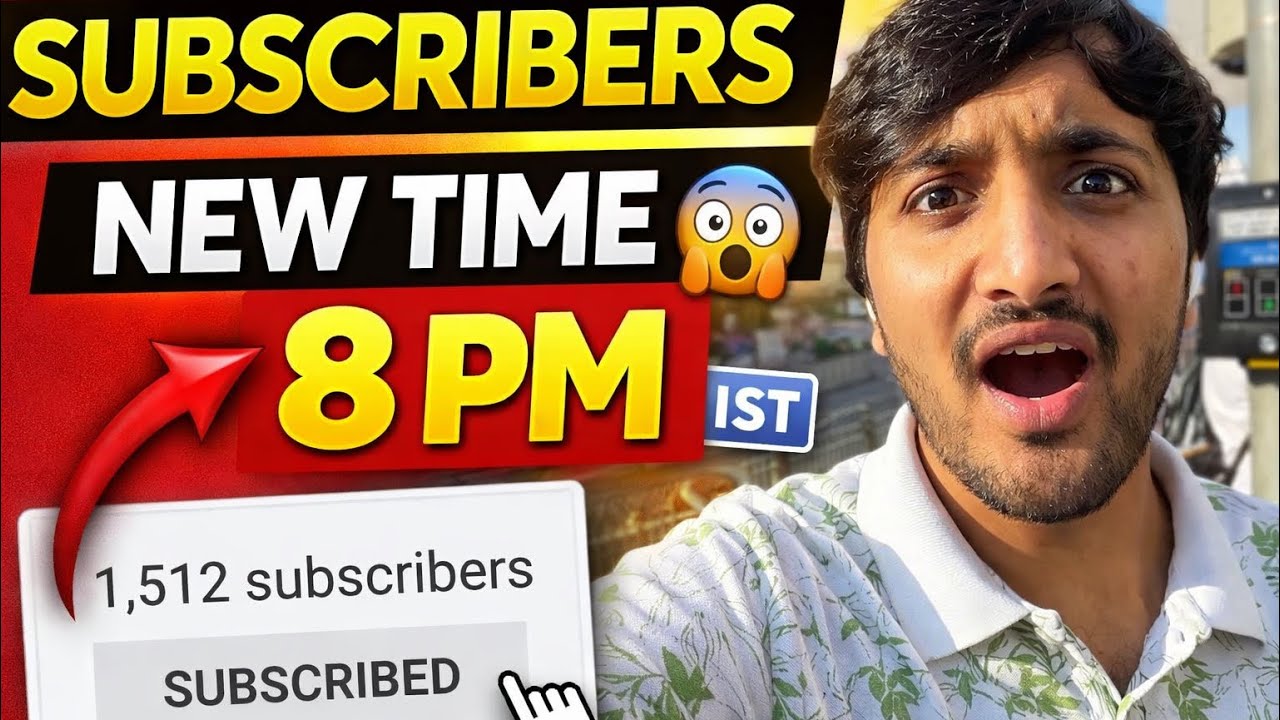 How Many Subscribed to My New YouTube Channel? 😳 | New Upload Time 8 PM IST 🔔