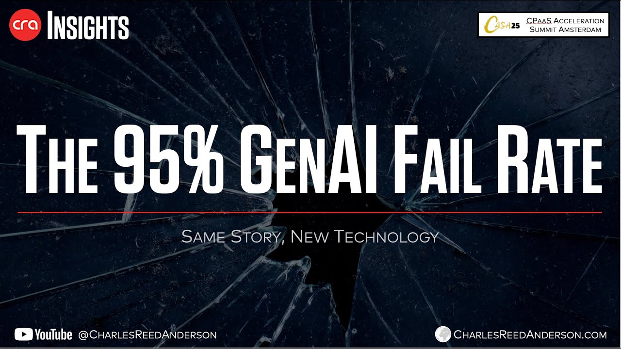 The 95% GenAI Fail Rate: Same Story, New Technology